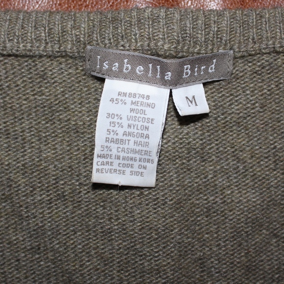 Isabella Bird merino wool cashmere  wrap M B5 - Picture 6 of 6